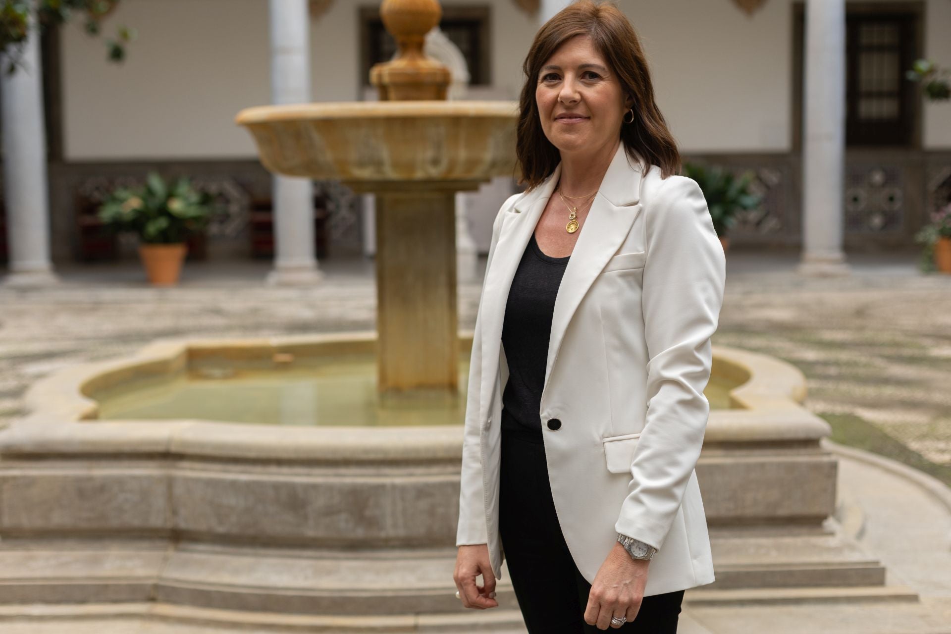 La concejala de Limpieza, Ana Sánchez Requena.