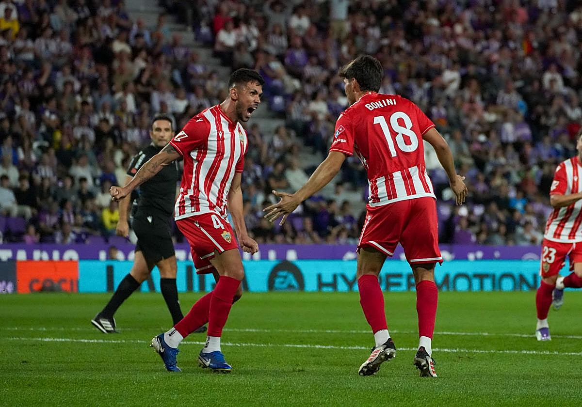 Nelson Monte completó 79 minutos y debutaba con la UD Almería.