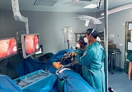 Intervención en Jaén.