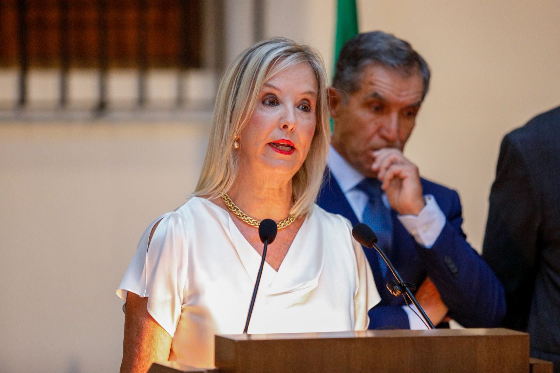 Apertura del año judicial que tuvo lugar ayer en la Real Chancillería de Granada