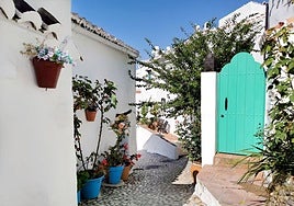 El Acebuchal, situada entre Cómpeta y Frigiliana.