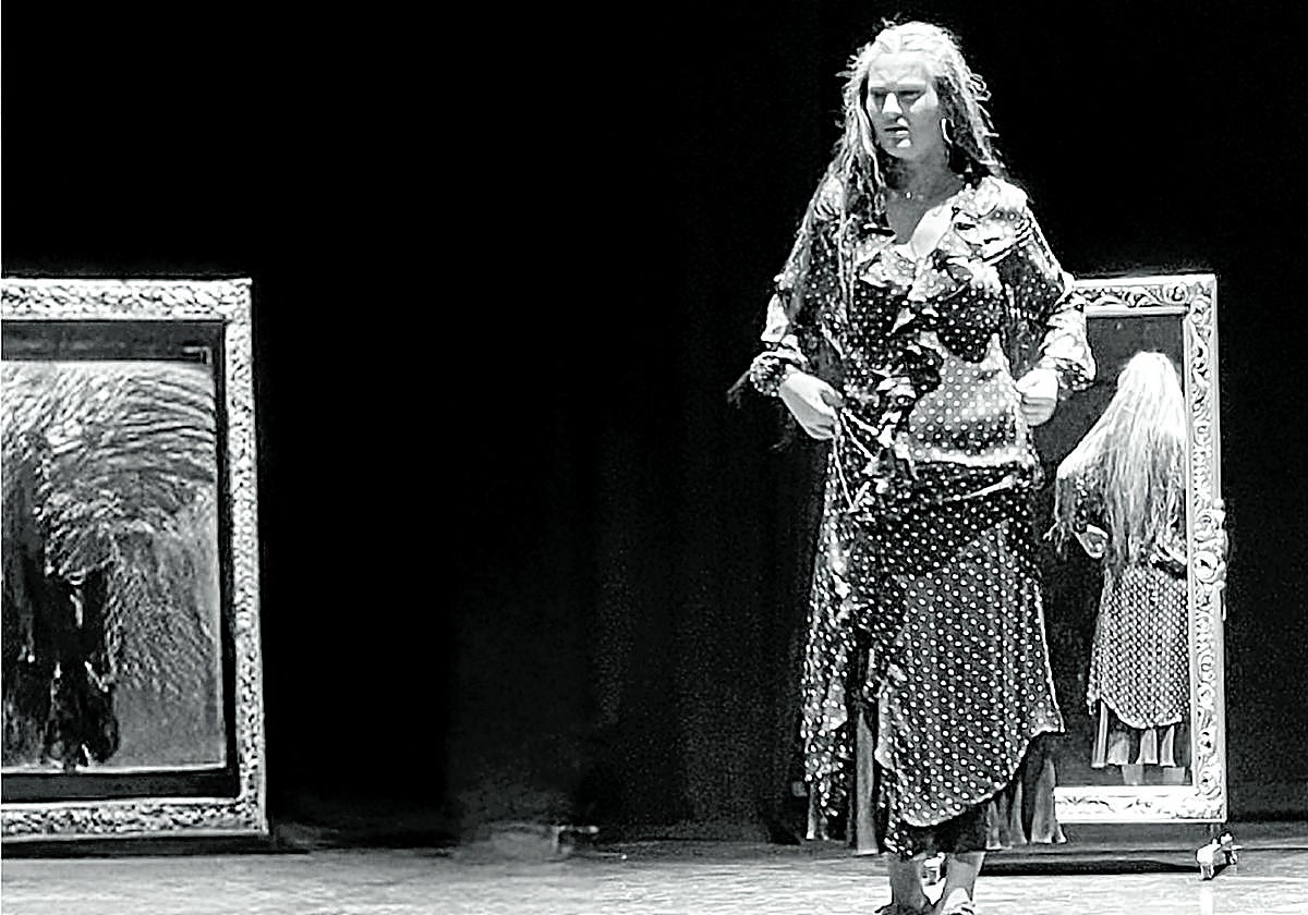 Una escena del espectáculo creado por la compañía de la almeriense Inés de Inés.