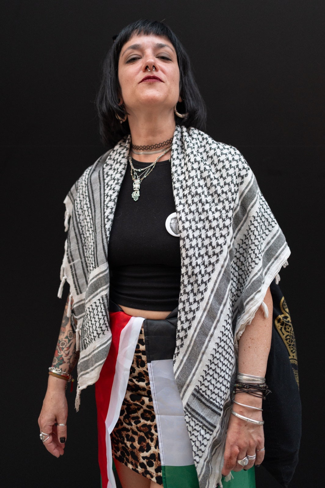 Las imágenes de la marcha en Granada contra el genocidio en Gaza