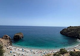 Playa de Castell de Ferro.