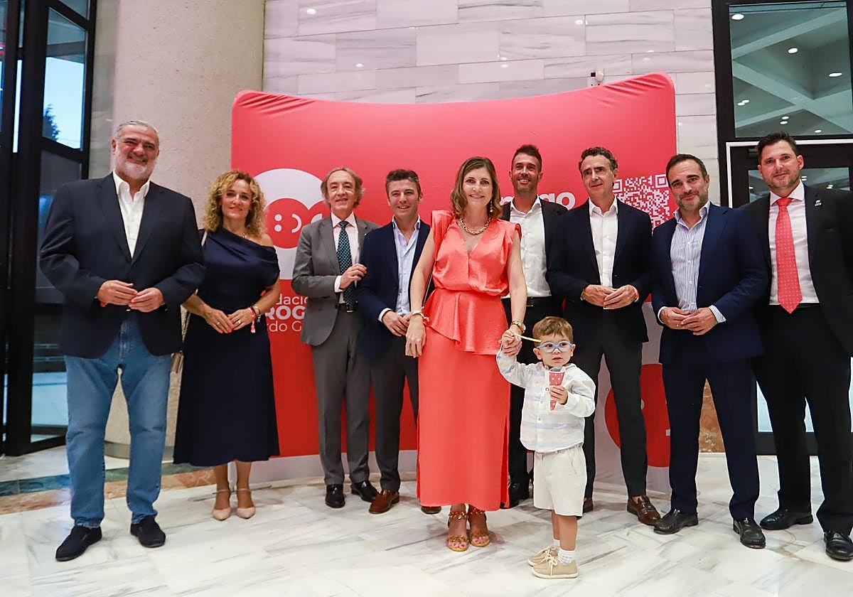 Recepción de autoridades en la gala solidaria de Herogra.