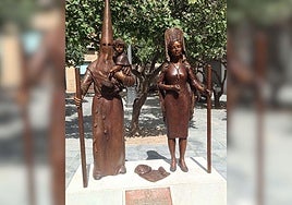 Monumento dedicado a las cofradías de Pasión y Gloria de la capital jienense.