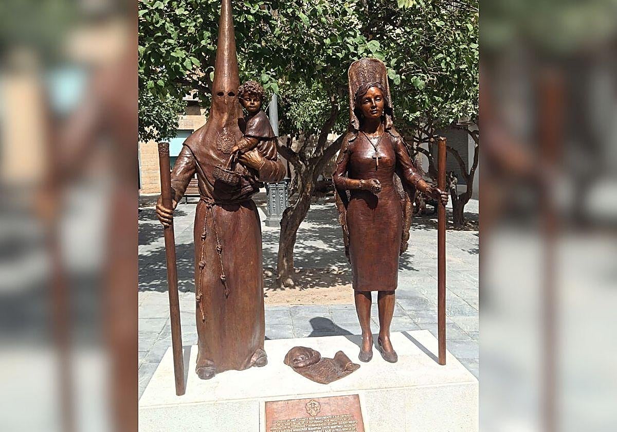 Monumento dedicado a las cofradías de Pasión y Gloria de la capital jienense.