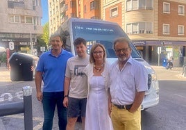 Alberto Graus, Francisco J. Zuheros, M. Carmen Angulo y Miguel Castro.