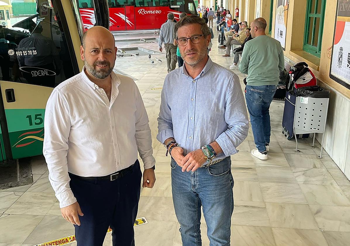 Sergio López y Miguel Contreras.
