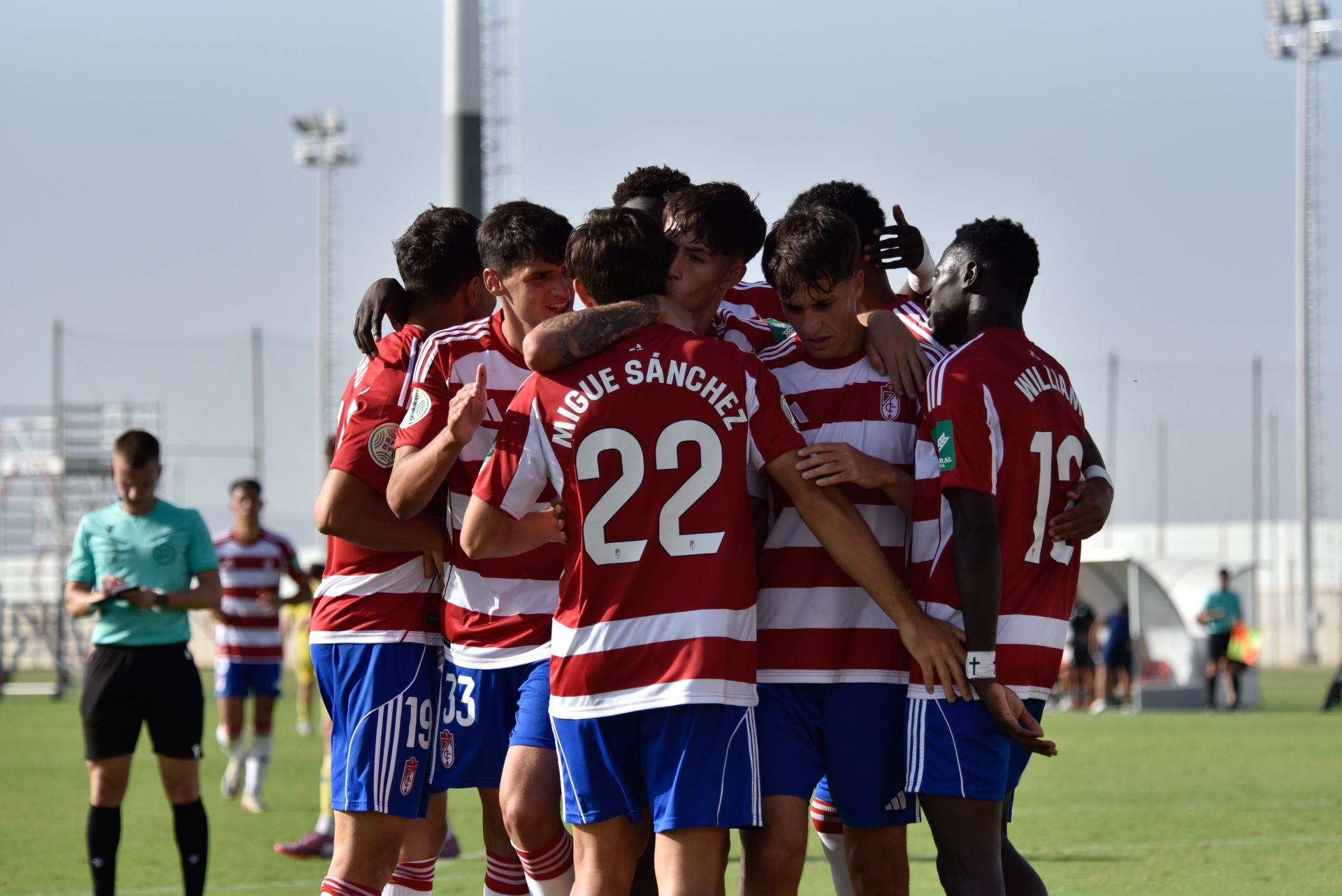 Las mejores imágenes del Recreativo Granada - Huétor Tájar