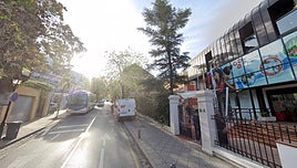 Cuesta Escoriaza, donde se ha producido el fallecimiento.