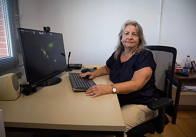 Ascensión del Olmo, del departamento de Astrofísica Extragaláctica.