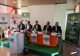 Autoridades, en la inauguración del XV Curso de Planificación Estratégica y Desarrollo Rural.