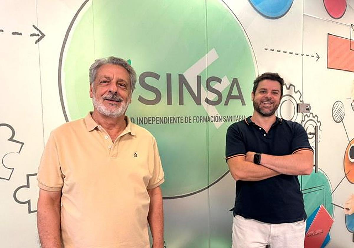 Juan Cebrián, y su hijo Jorge, fundadores de SINFSA
