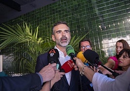 Ramón Fernández-Pacheco, consejero de Agricultura, Pesca, Agua y Desarrollo Rural.