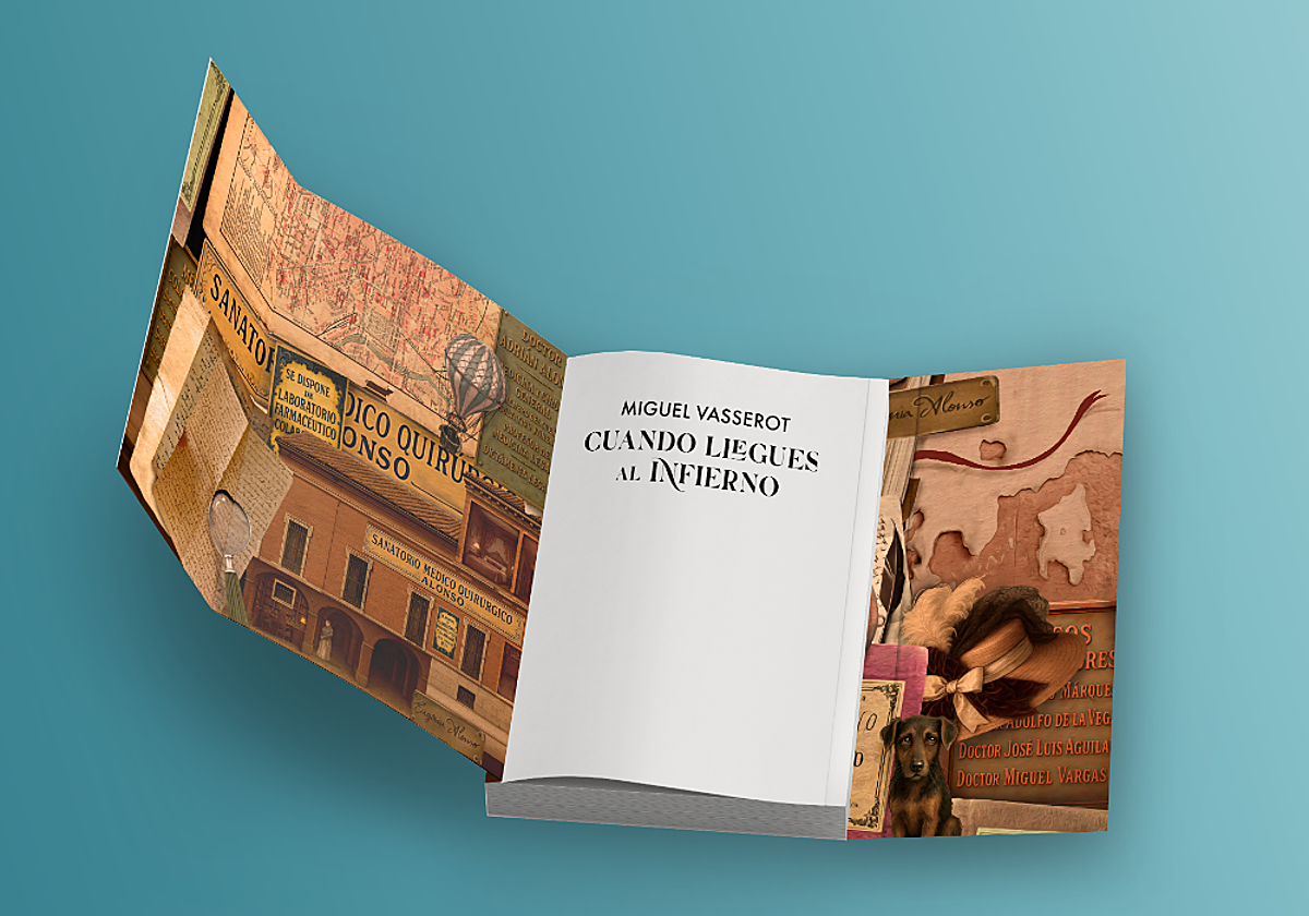 Miguel Vasserot lanza este miércoles 'Cuando llegues al infierno' una novela negra que mezcal deseo y crimen