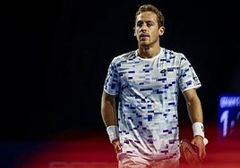 Roberto Carballés pasa ronda en el torneo de Lisboa.