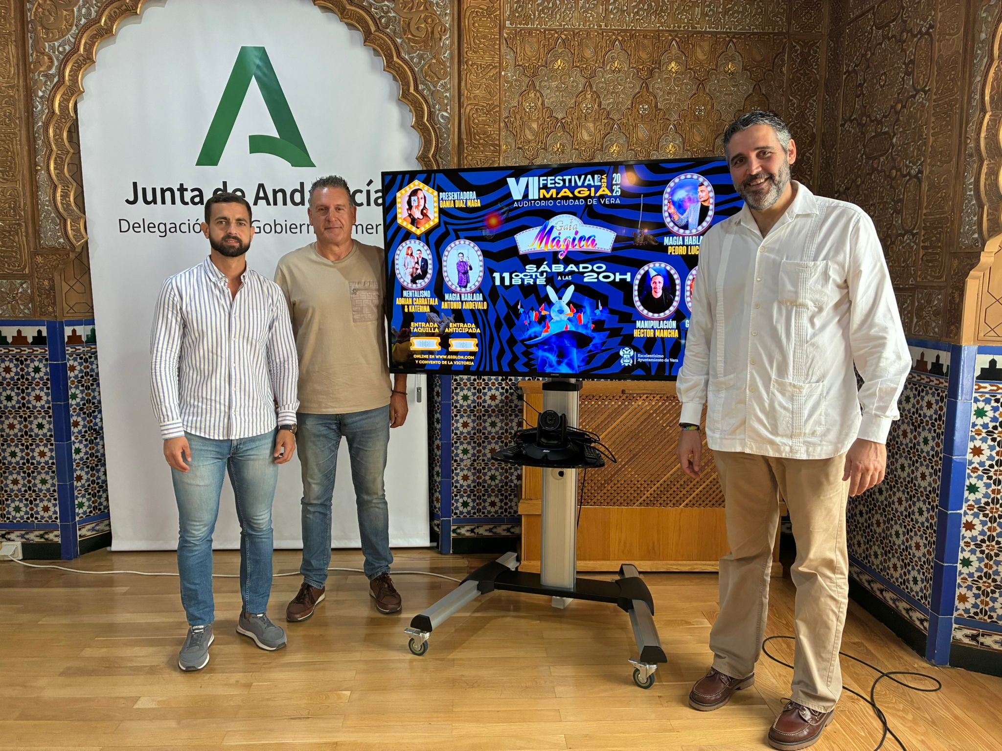Los siete mejores magos de España, en el cartel del VII Festival de Magia de Vera