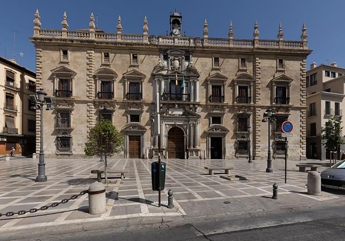 Palacio de la Real Chancillería de Granada, sede de la Audiencia Provincial.