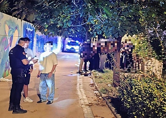 Botellón en Granada este fin de semana.