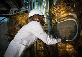 Retablo mayor de la Abadía del Sacromonte.