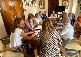 Reunión para aprobar el avance del PGOM.