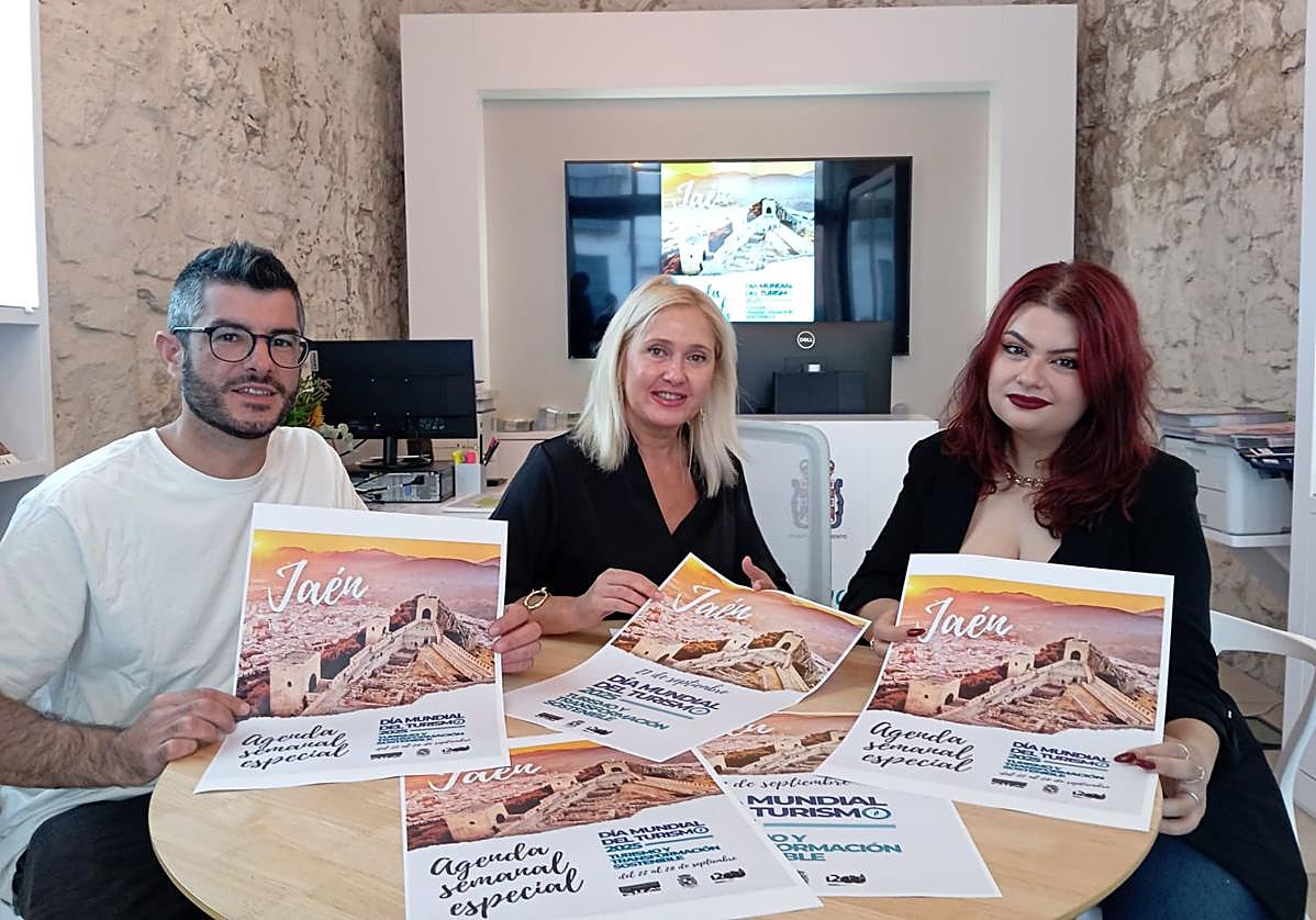 Sebas Miranda, María Espejo y Helena Arjona.