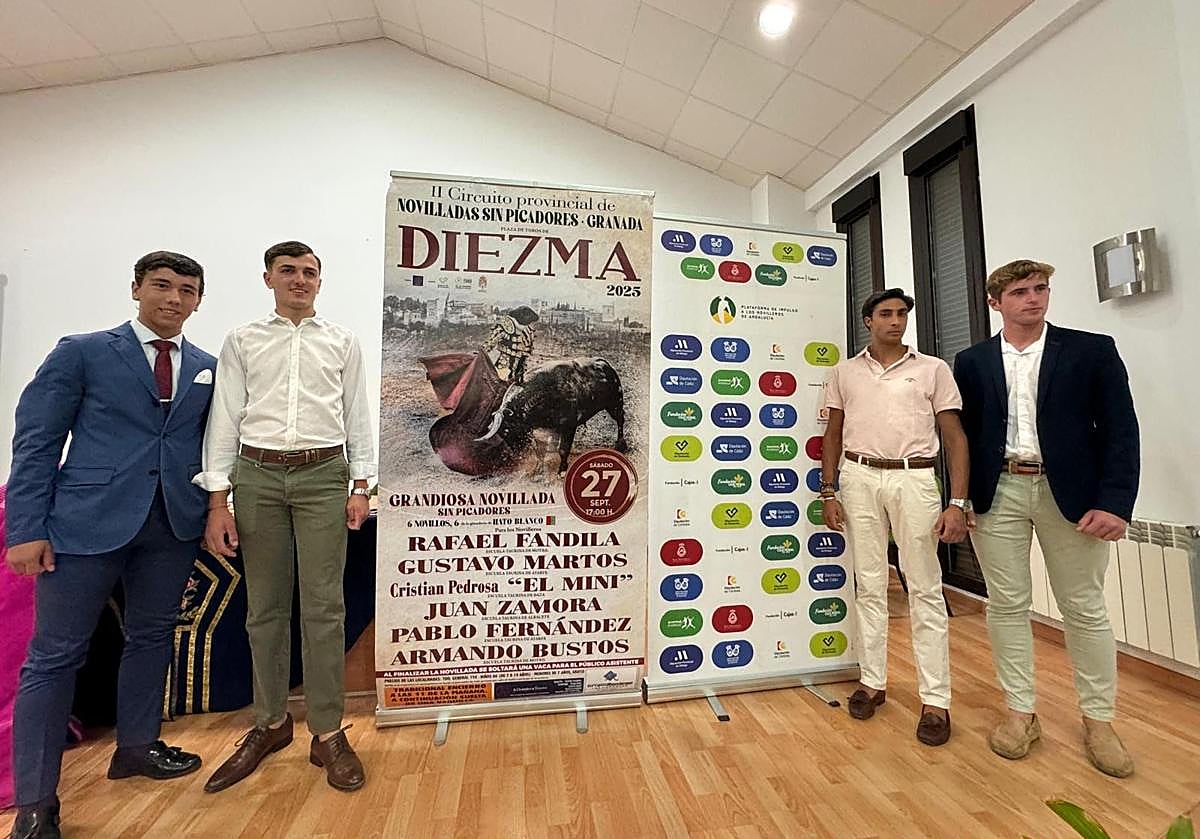 Novilladas con jóvenes valores de la tierra en Diezma y Darro
