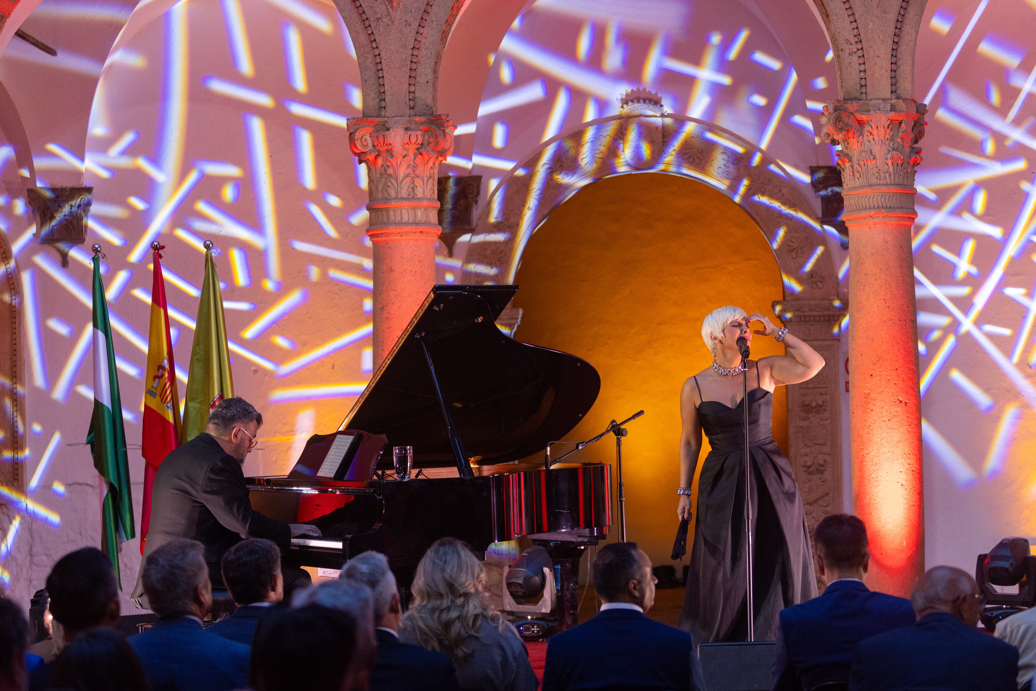 Las imágenes de la inauguración del castillo de La Calahorra este miércoles