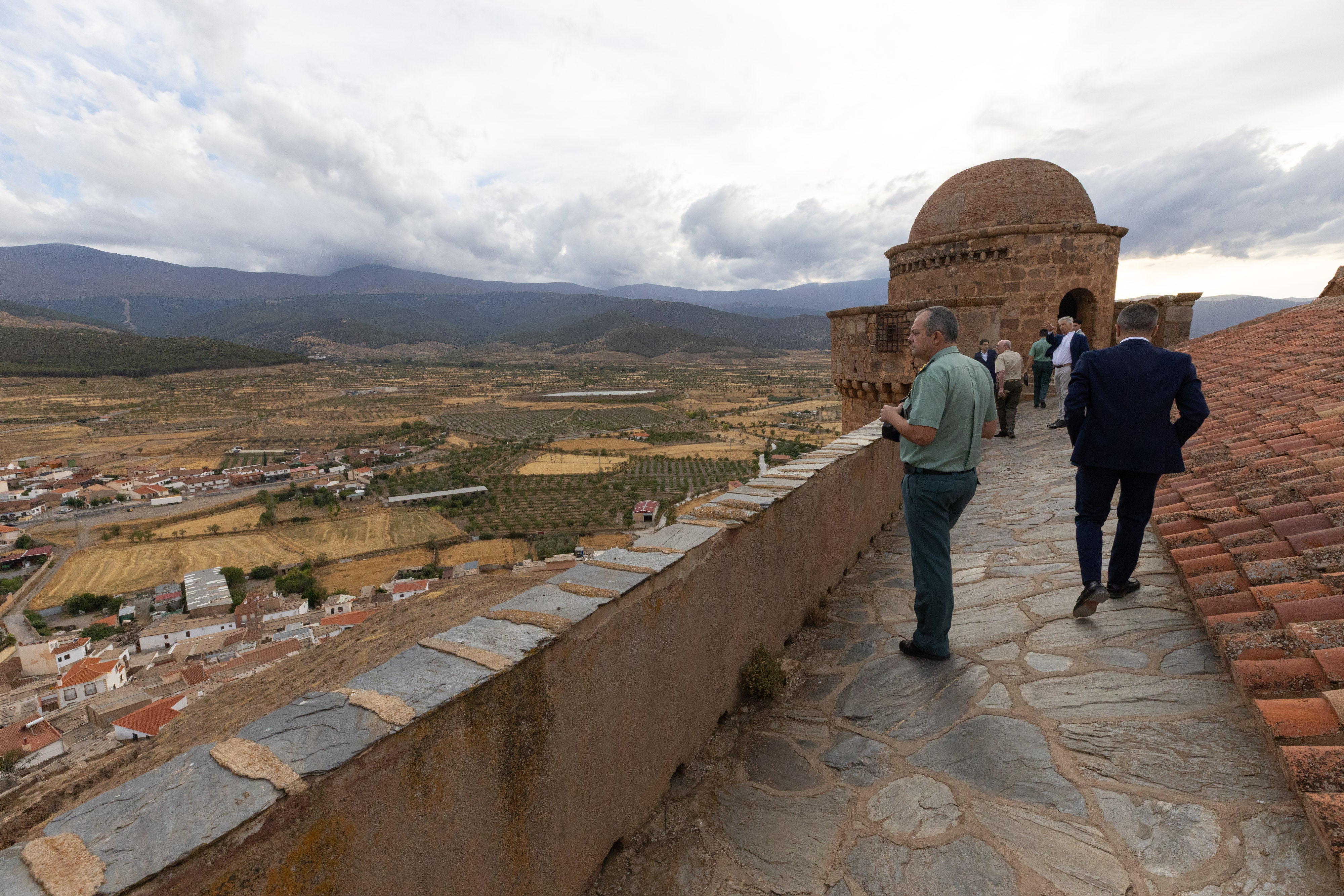 Las imágenes de la inauguración del castillo de La Calahorra este miércoles