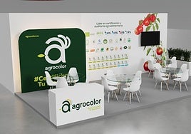 Image del stand de Agrocolor en la presente edición de Fruit Attraction.