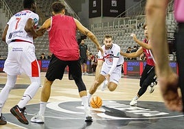 Jovan Kljajic ofreció un rendimiento altísimo de nuevo en el Palacio de los Deportes.