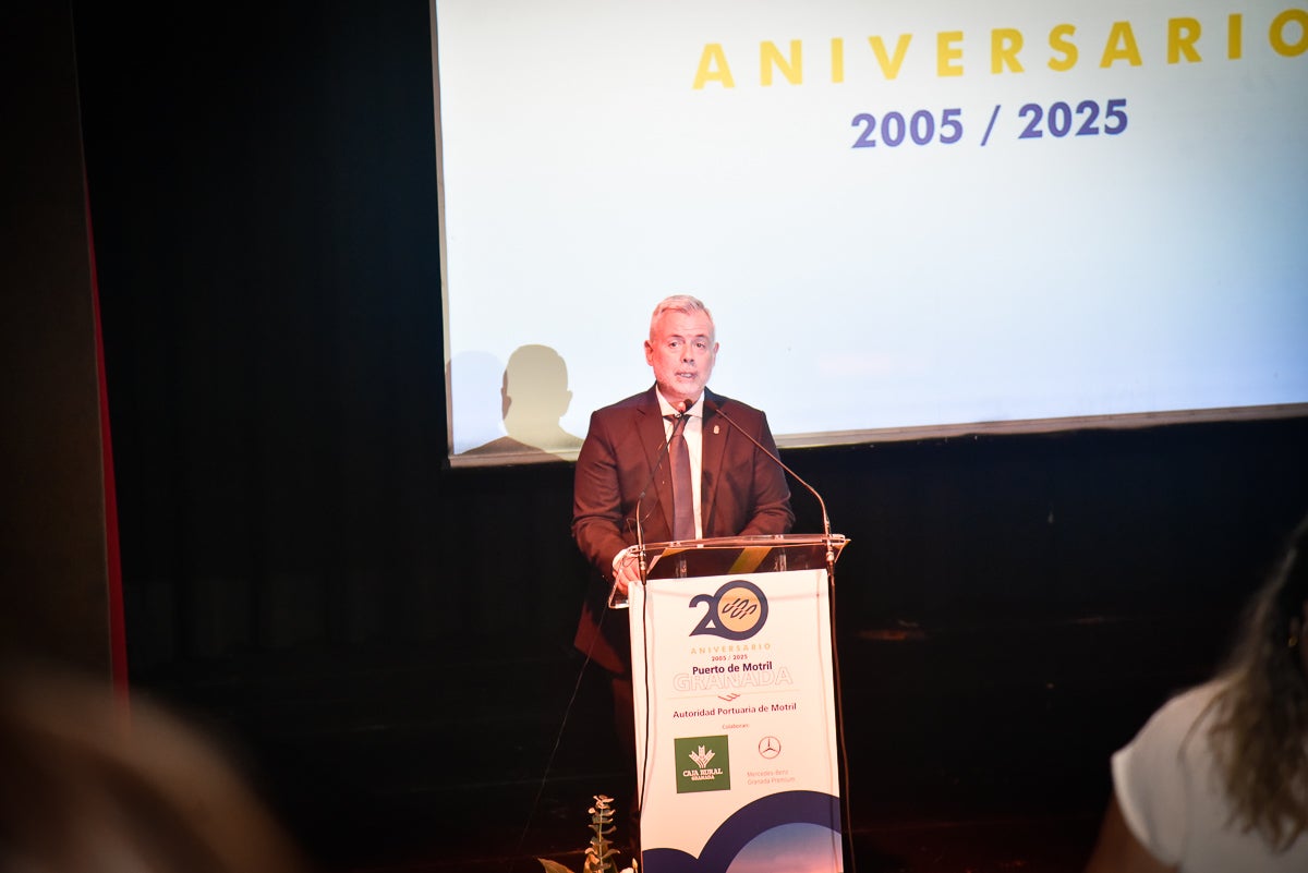 La gala del 20º aniversario de la Autoridad Portuaria de Motril, en imágenes