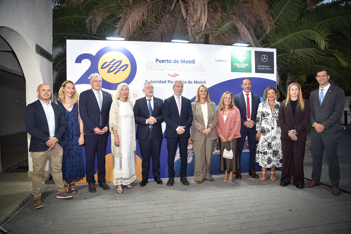 La gala del 20º aniversario de la Autoridad Portuaria de Motril, en imágenes