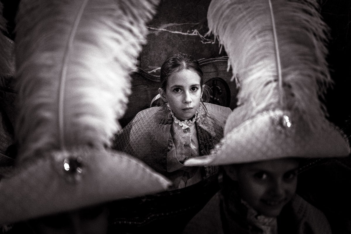 Las imágenes más íntimas de la procesión de la Virgen de las Angustias
