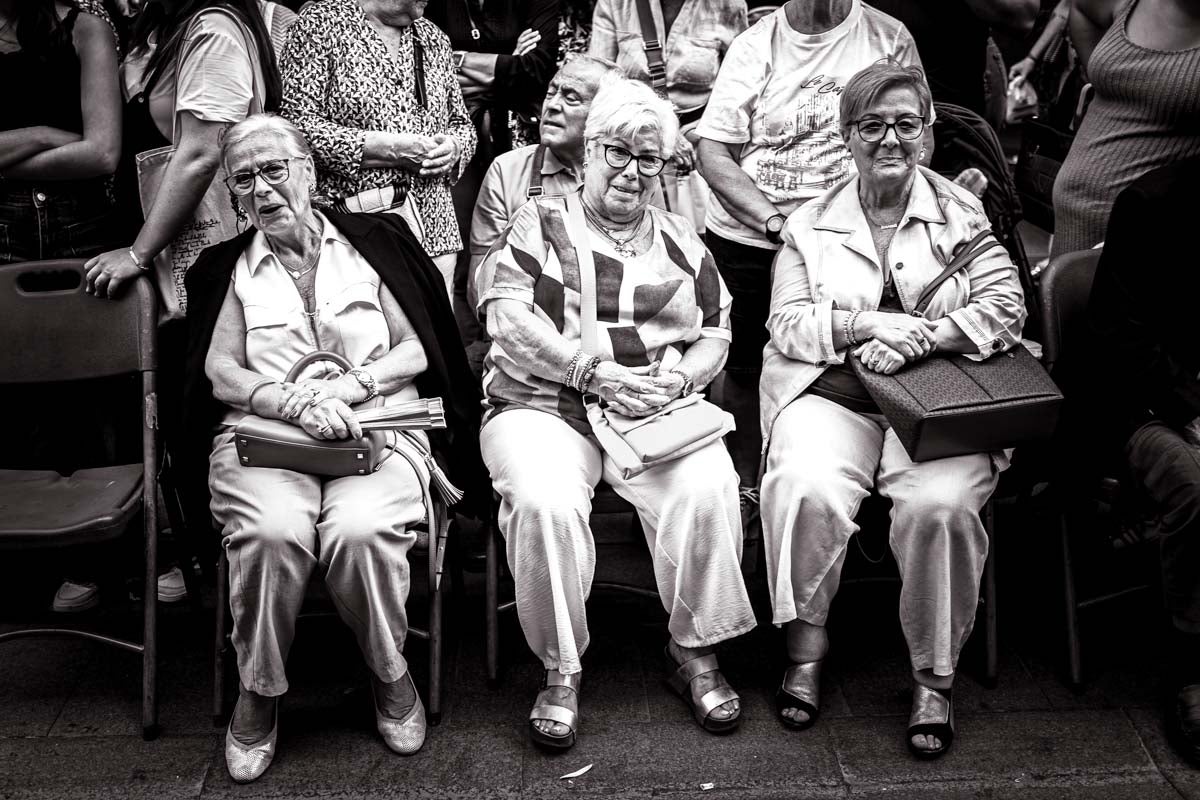 Las imágenes más íntimas de la procesión de la Virgen de las Angustias