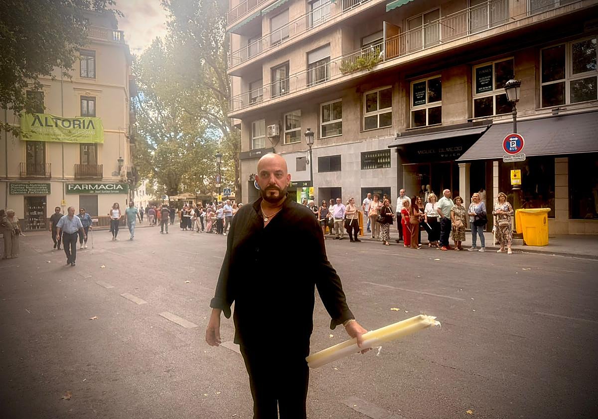 Antonio Pérez Reinoso, fiel a su compromiso con la Patrona.