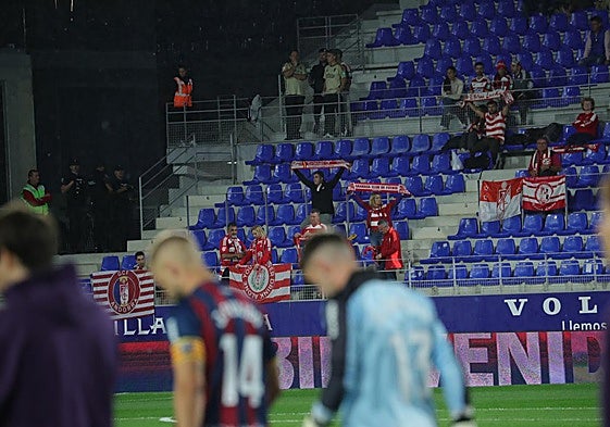 Aficionados en Huesca.
