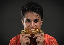 La marchadora granadina María Pérez, en una imagen de archivo.