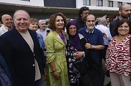 La vicepresidenta del Gobierno y ministra de Hacienda, María Jesús Montero, este lunes en Córdoba