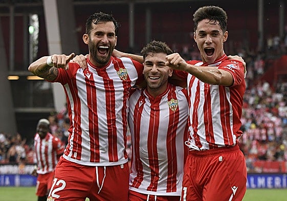 La UD Almería tiene un 'matrimonio' con el gol.