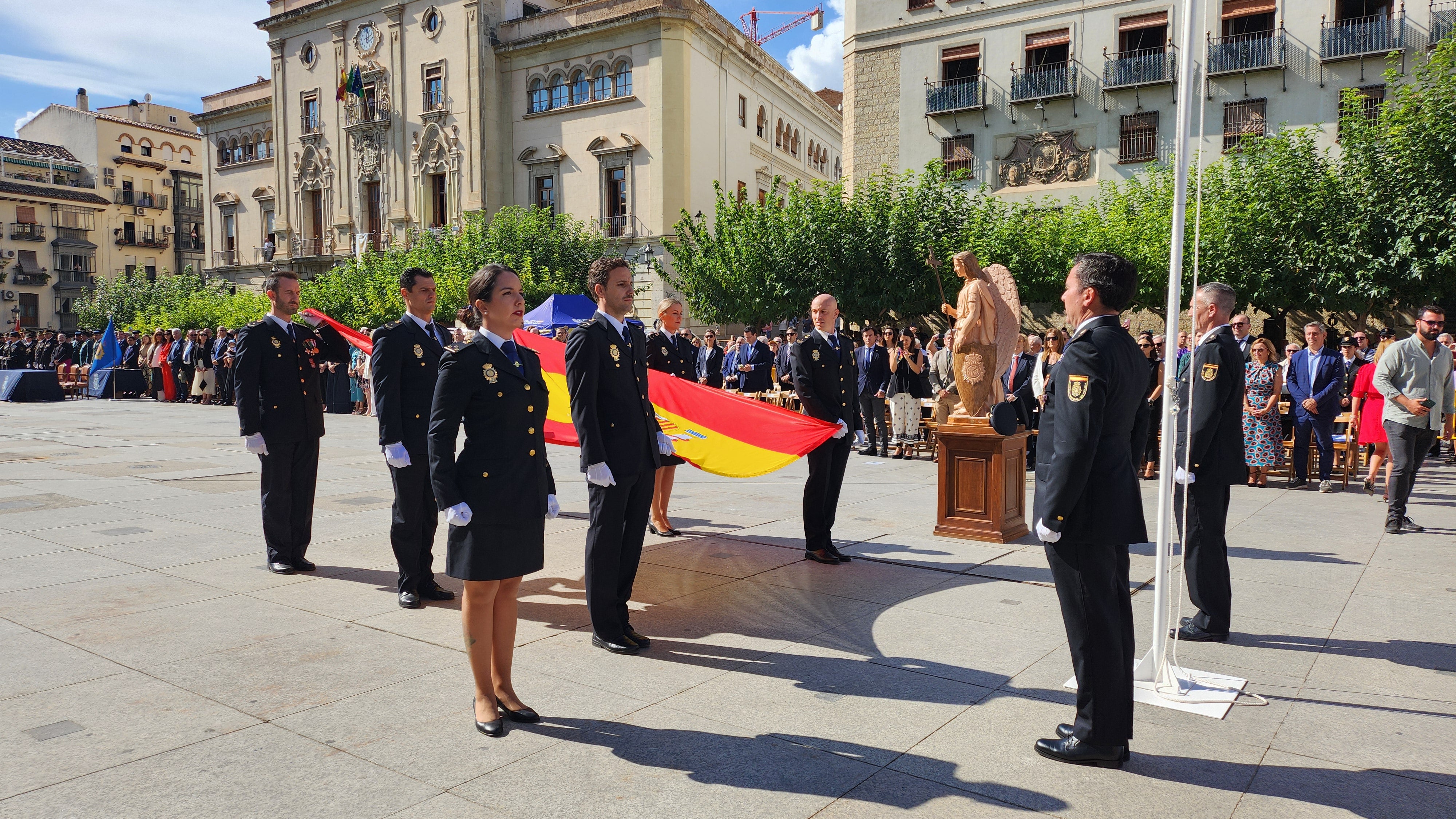 Las imágenes de la Policía Nacional de Jaén en su día grande