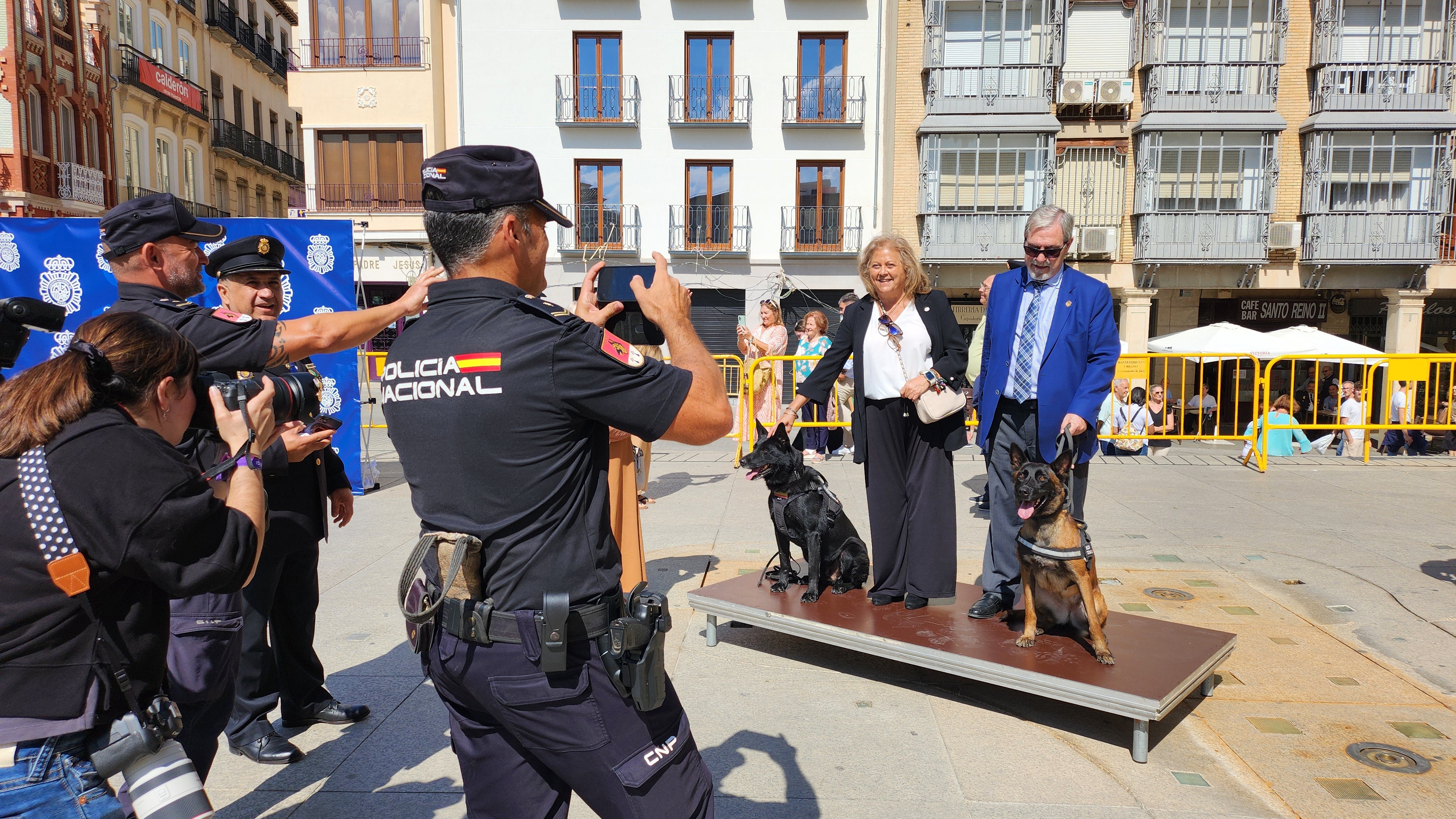 Las imágenes de la Policía Nacional de Jaén en su día grande