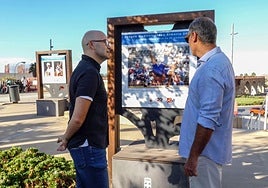 Carlos Barba expone el legado fotográfico de los Juegos Mediterráneos en el Parque de la Estación