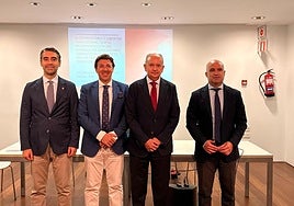 Inauguración del encuentro, en el Museo de la Guitarra.