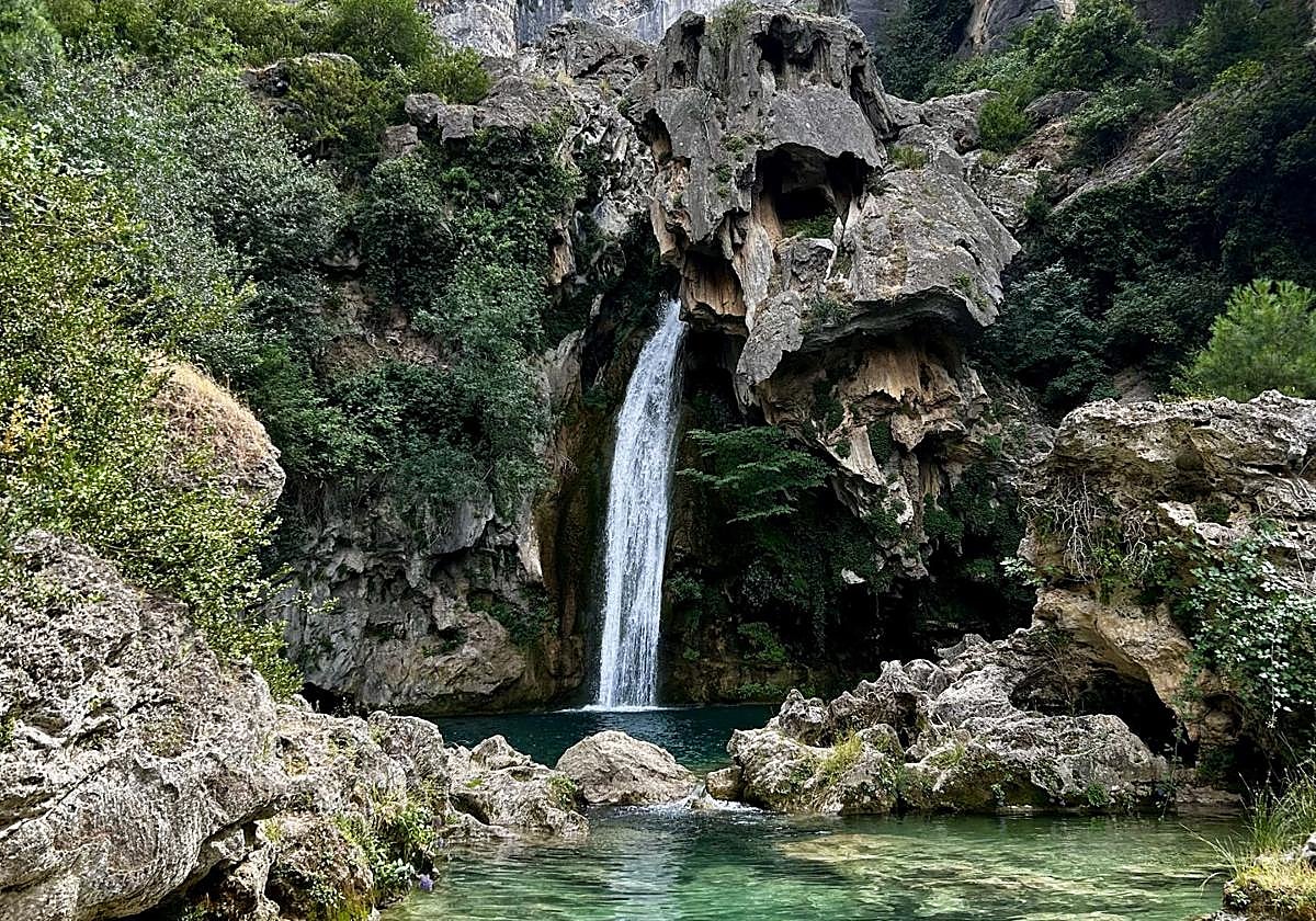 Cascada de la Calavera, en la ruta del río Borosa.