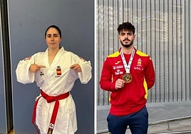 Mar Trenado y Alejandro Jiménez, representantes granadinos.