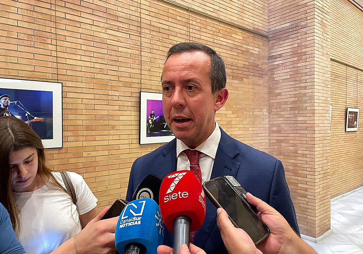 El subdelegado del Gobierno en Almería, José María Martín.