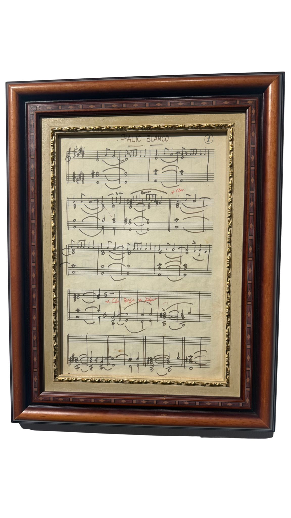 Imagen secundaria 2 - Detalles y partituras de la exposición del 40 Aniversario de la Banda