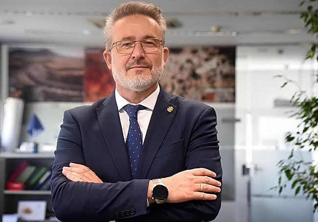 El diputado de Fondos Europeos, Antonio Díaz.